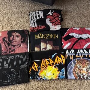 Band Graphic T-Shirts Collection